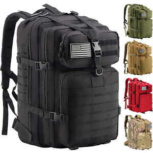Military Tactical Backpack For Men Molle Daypack 3 Day Bug Out Bag 45 L Large