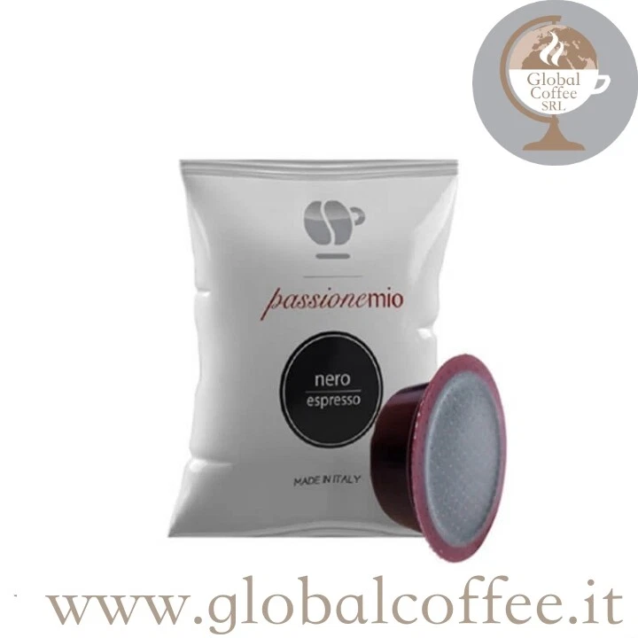 600 Capsule Lollo Nero Caffe Compatibile Lavazza A Modo Mio Miscela Nera Cialde - Immagine 1 di 1
