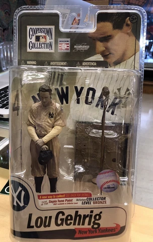 McFarlane - LOU GEHRIG - Sepia Tone Cooperstown Collection #367/1500 - Very Nice Cover