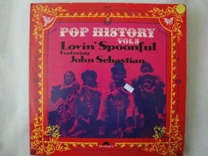POP HISTORY VOL 5 LOVIN' SPOONFUL FEATURING JOHN SEBASTIAN POLYDOR GERMAN IMPORT - Picture 1 of 8