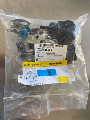 Chevrolet Aveo 2010 2011 pestillo de puerta delantera del lado del conductor 96946966 fabricante de equipos originales de fábrica🟠 Foto 1 de 4