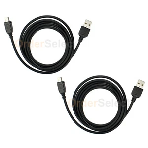 2 NEW 3FT USB A to Mini B Printer Scanner Camera Cable (U2A1-MNB-2PK) 100+SOLD - Picture 1 of 5