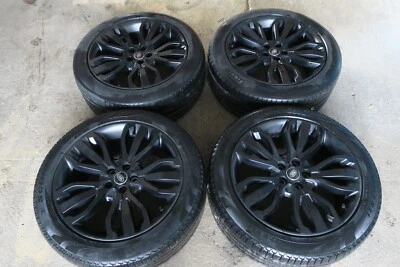 Range Rover Sport Felgen Schwarz matt 9,5 21 ET49 Sommer 275 45 DK62-1007 _SK24 - Bild 1 von 4