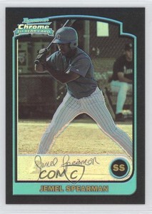 2003 Bowman Chrome Refractor Jemel Spearman #309 Rookie RC