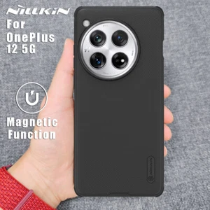 Nillkin for Oneplus 12 5G Case Frosted Magnetic Heavy Duty Back Cover - Zdjęcie 1 z 13