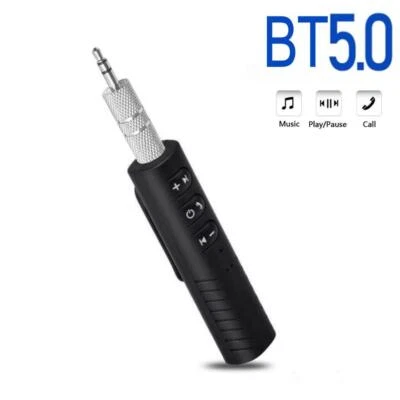 Auto Bluetooth Receiver Handfree Wireless Aux Music F3 W0J 3.5 Q8N5 J9K X0N E8T1 - Image 1 of 4