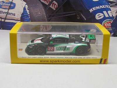SPARK - 24HR SPA 2014 / 2DO - AUDI R8 LMS GTR #22 - COCHE MODELO ESCALA 1:43 SB082 Foto 1 de 4