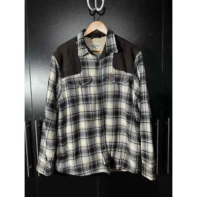 Field And Stream Button Long Sleeve Jacket Size Large - Image 1 of 4