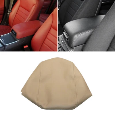 Cubierta de cuero sintética con reposabrazos de consola central para Dodge Charger 2011-2018 Foto 1 de 4