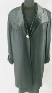 L.C.E. Kleid & Jacke New York Co-Ord Set Damen 16 schwarz ärmellos Etui - Bild 1 von 12