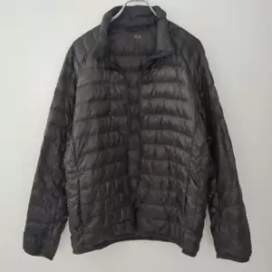 Uniqlo Ultra Light Daunenjacke Herren Gr. L Schwarz Uni Nylon - Bild 1 von 10