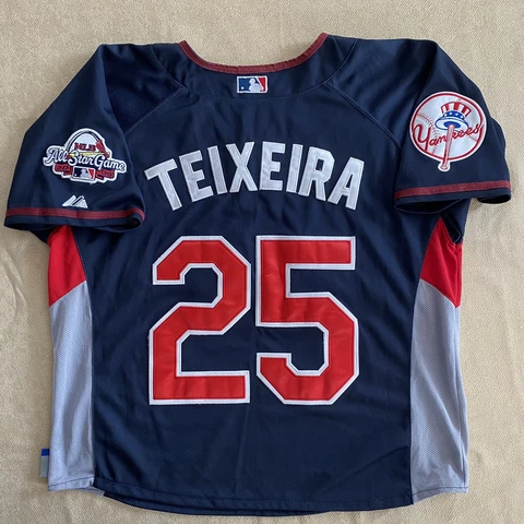 Mark Teixeira 2009 All Star Game Stitched Jersey Cover