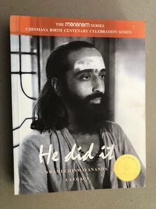 He Did It - A Legacy Swami Chinmayananda Signed By Swami Tejomayananda PB 1st Ed - Bild 1 von 4