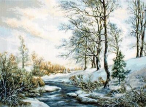 Spring Day B586L Luca-S Counted Cross-Stitch Kit - Picture 1 of 12