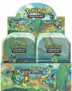 Pokemon Celebrations Mini Tin Display (8 tins) - Factory Sealed