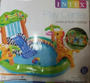 Intex Jungle Play Center aufblasbarer Pool & Sprayer 7 Fuß x 6 Fuß 57155EP - Bild 1 von 3
