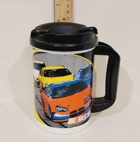 Vintage Whirley Drink Works Nascar Racing  Coffee Mug NOS Cover