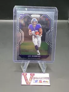 Tarjeta de novato Panini Prizm 2020 - J.K. Dobbins #379 Baltimore Ravens - Imagen 1 de 2