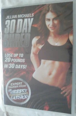Jillian Michaels: 30 Day Shred - Brand New & Sealed DVD - Cert E - Free UK P&P - Image 1 of 3