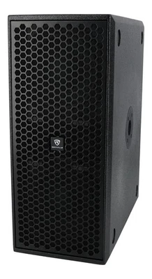 Rockville TITAN SLIM D8 Black Powered Dual 8" Pro DJ PA Subwoofer Deep Bass Sub - Image 1 of 4