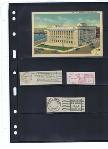 COLUMBUS - OHIO - U.S. ''POST OFFICE'' - 'MARKS POSTAL CHICAGO 40s - Bogen - Bild 1 von 2
