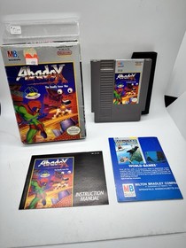 Abadox - the deadly inner war Nintendo NES - Complete CIB + Poster