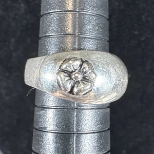 ✨Sterling Silber Blume Unendliche Liebe Band Ring Größe 6,5 Designer LA✨ - Bild 1 von 9