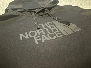 The North Face Mens Hoodie Sweatshirt Black XL Kangaroo Pocket - Picture 1 of 5
