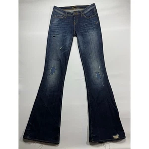 Genetic Denim Women's The Cypress Distressed Flare Denim Jeans - 26 (27x33.5) - Picture 1 of 6