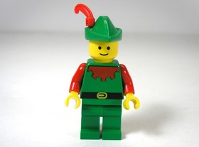 1989 LEGO Forestman minifigure cas137 from set #6077 Forestmen's River Fortress