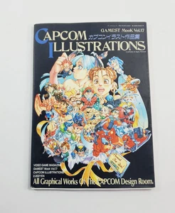 Capcom Illustrations Gamest Mook Volume 17 1995 Japanese Drawing Book - Picture 1 of 8