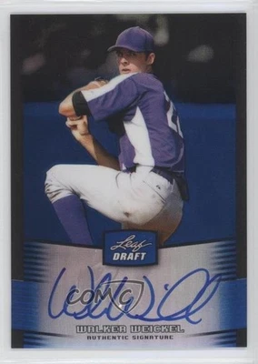 2012 Leaf Metal Draft Blue /25 Walker Weickel #BA-WW1 Auto - Image 1 of 2