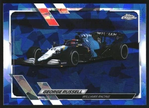 2021 Topps Chrome Sapphire Formula 1 #114 George Russell F1 Cars - Racing - Picture 1 of 2