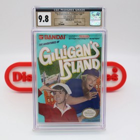NES Nintendo THE ADVENTURES OF GILLIGAN'S ISLAND - CGC GRADED 9.8 A+ NEW Sealed!