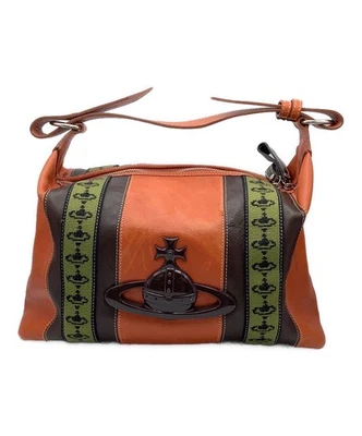 Сумочка Vivienne Westwood оранжевая x коричневая − - Изображение 1 из 4