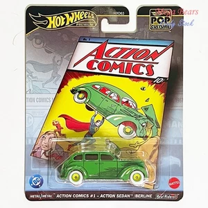 Mattel Hot Wheels Premium 2025 Action Comics #1 Action Sedan Berline POP Culture - Picture 1 of 1