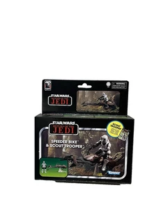 Nueva Bicicleta Speeder Colección Star Wars Vintage con Scout. CIB, precintado. - Imagen 1 de 5