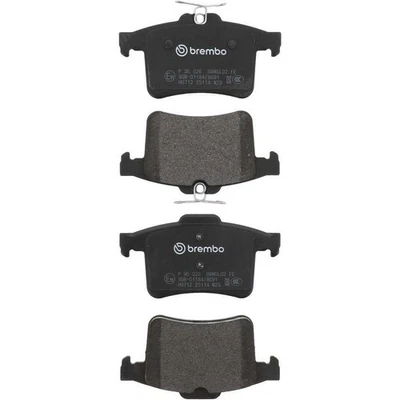 Juego de pastillas de freno de disco para Jaguar XJ XF 2010-2016, XFR XFR-S BREMBO NORTEAMÉRICA Foto 1 de 3