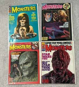 Famous Monsters Of Filmland Magazine Lot 86 145 183 187 Star Wars Trek Swamp - Bild 1 von 1