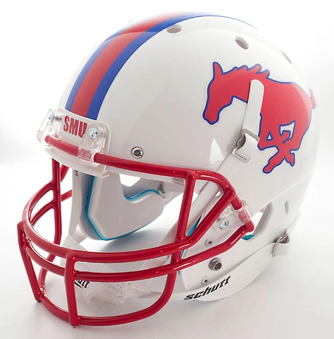 SMU MUSTANGS 2012-CURRENT Schutt AiR XP Authentic GAMEDAY Football Helmet Cover