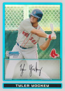 2009 Bowman Chrome Prospects Refractor Baseball #BCP26 Tyler Yockey 339/599