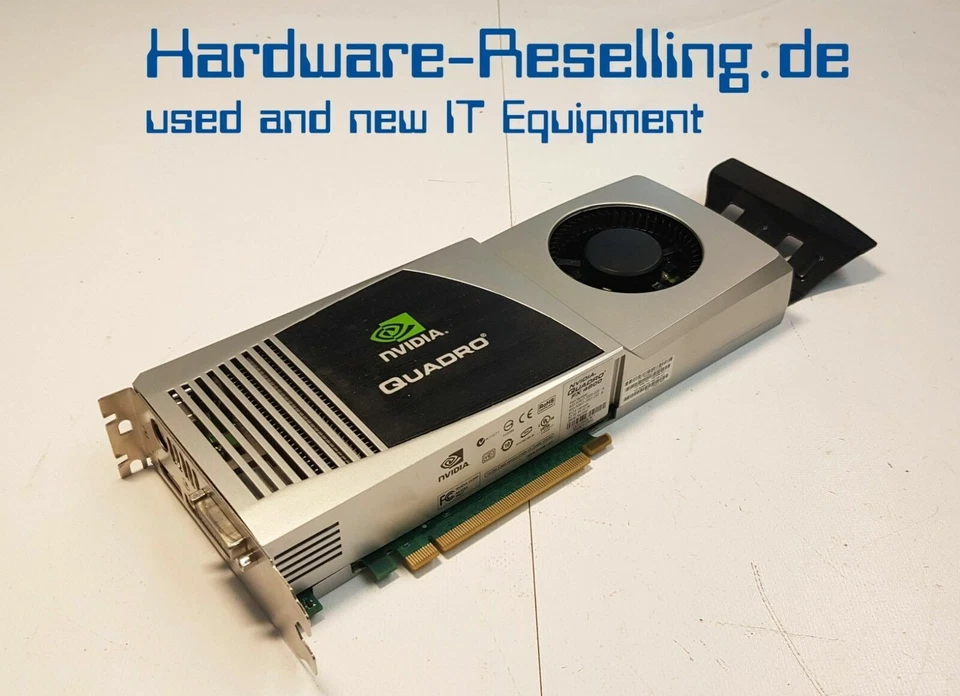 NVIDIA Quadro FX4800 Cad 1.5 GB Scheda Grafica Workstation HP 490566-001 - Immagine 1 di 3