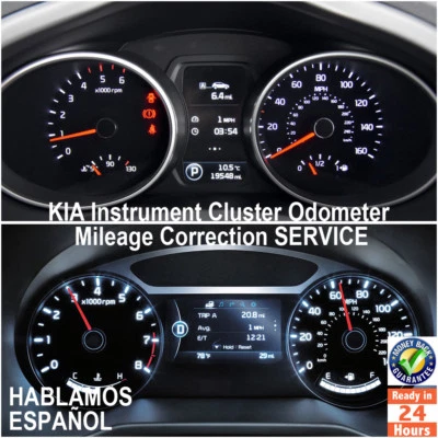 Cuadro de instrumentos Kia 2000-2021 servicio de corrección/programación de kilometraje Foto 1 de 4