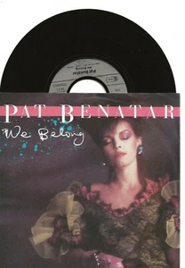 PAT BENATAR WE BELONG ORIGINAL SINGLE FROM GERMANY - Picture 1 of 1