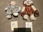 Lot of 2 Annette Funicello Bears Rose and Aubrey New w/ Tags Free Shipping