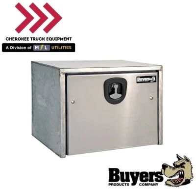Buyers Products 1702600, 18x18x24 Stainless Steel Truck Box w/ Polished Door - Image 1 of 4