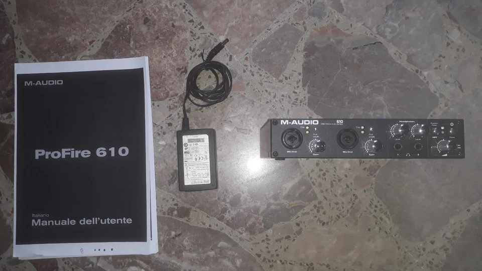 M-AUDIO PROFIRE 610 - scheda audio FW - Firewire sound card - 24 bit/192Khz MIDI - Immagine 1 di 4