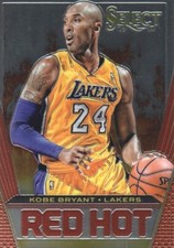 2013-14 Select Basketball Red Hot #3 Kobe Bryant 