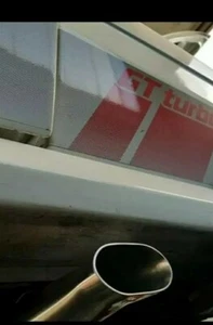 Renault 5 Gt Turbo Scarico Laterale Inox - Afbeelding 1 van 3
