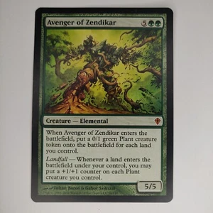 Avenger of Zendikar, Worldwake - NM 1x MTG Magic The Gathering Mythic Creature - Picture 1 of 10